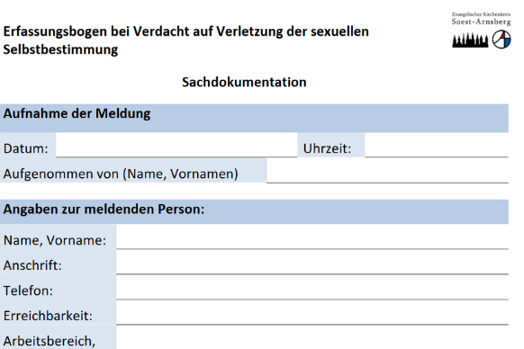 Dokumentation sex. Gewalt