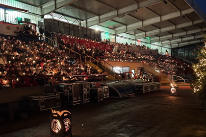 Weihnachtssingen im Leimbachstadion