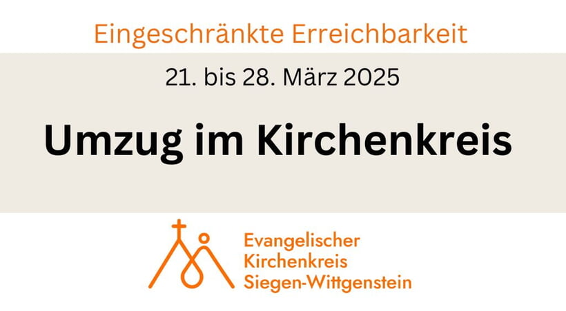 Umzug im Kirchenkreis