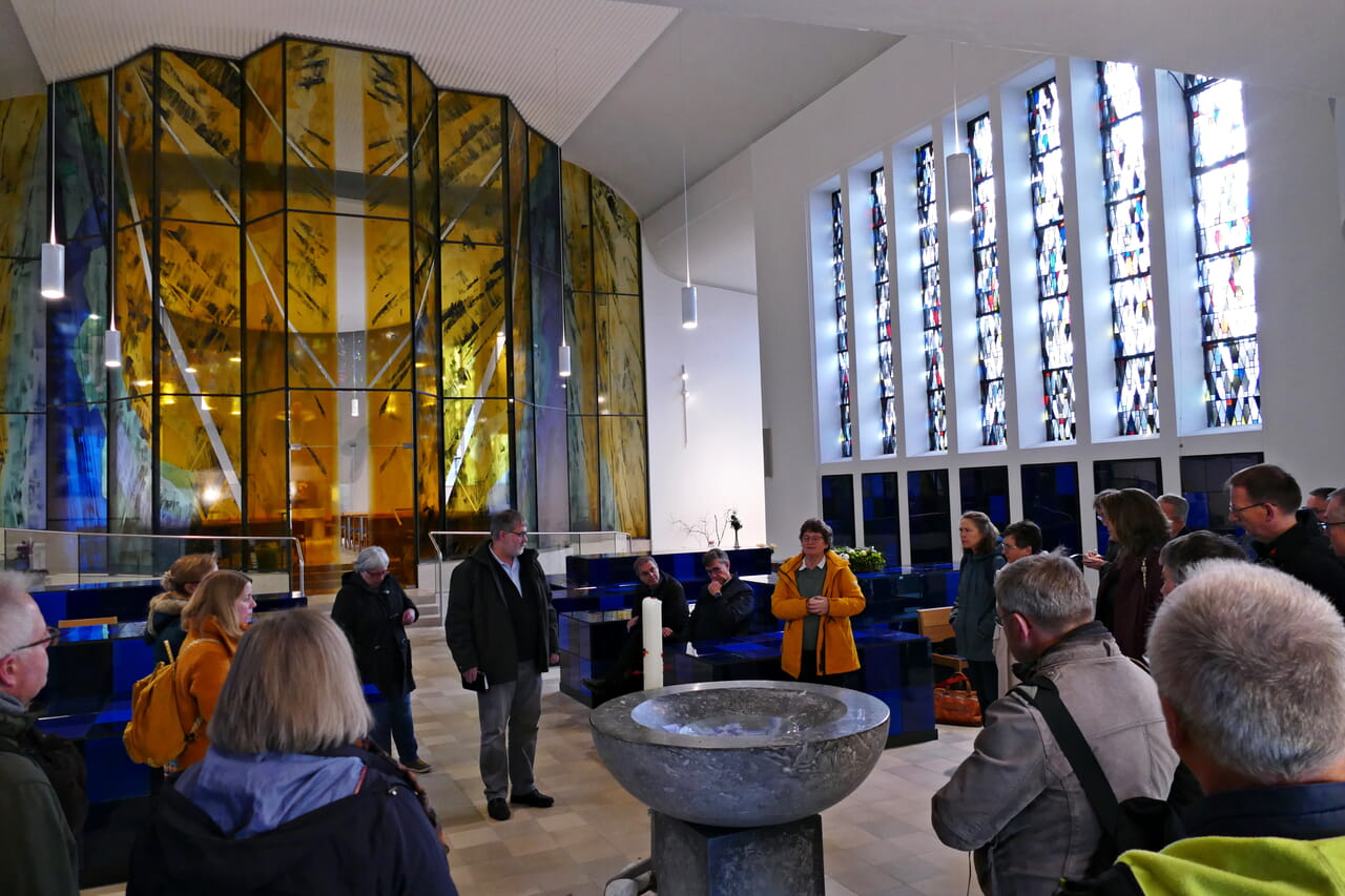 Pfarrkonferenz in der Kolumbariumskirche Siegen