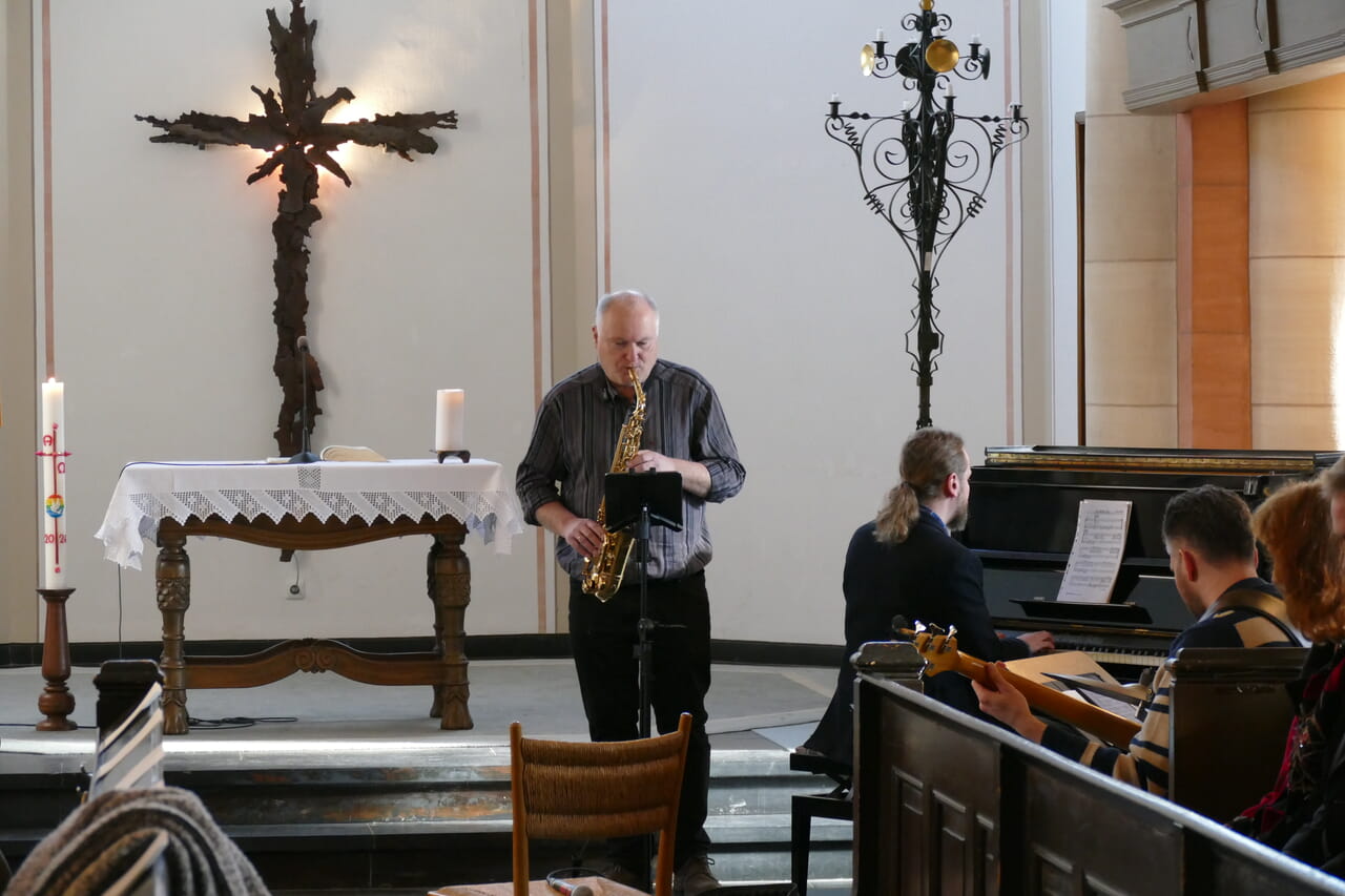 Verabschiedungsgottesdienst von Matthias Elsermann.